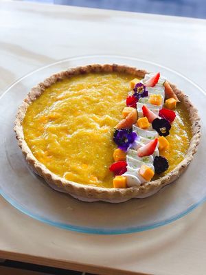 Mango vegan fruit cake  at La Otilia - Polanco in Mexico City