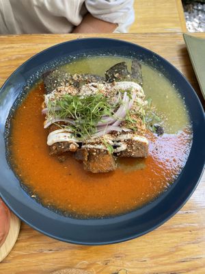 Enchiladas Veganas  at La Otilia - Polanco in Mexico City