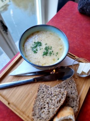 Soup at LUDO in Ghent