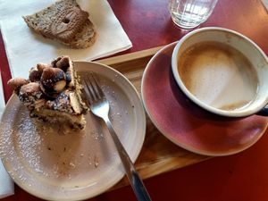Variety of desserts at LUDO in Ghent