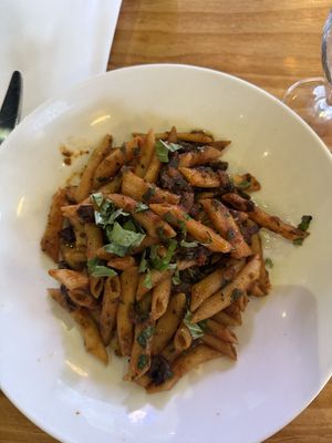 Aubergine pasta   at Universal Studios - VIVO in Orlando