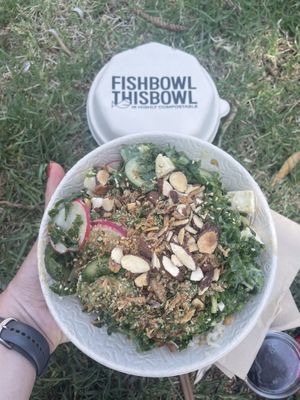 Tofu boy bowl   at Fishbowl in Docklands