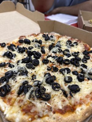 Great Vegan Pizza!  at Papa Murphy's in Abu Dhabi