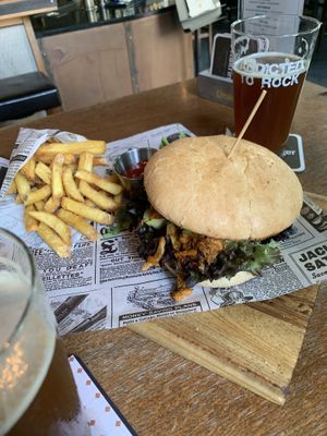 Jackfruit Burger   at Addicted to Rock in Vienna