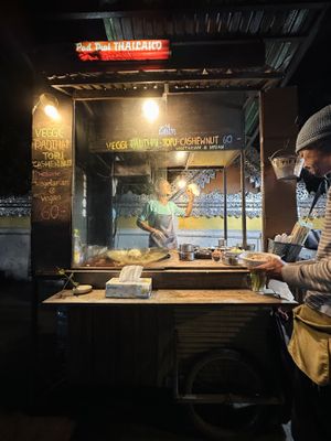 The stall   at Pad Thai Cart in Pai