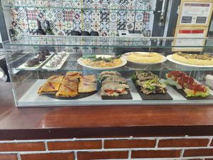 Pintxos y tortillas at Veggira in Bilbao