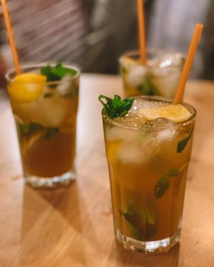 Limonada casera  at Veggira in Bilbao