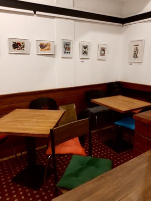 Inside at Veggira in Bilbao