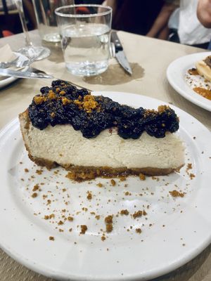 Cheesecake  at Veggira in Bilbao