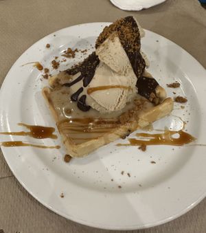 Waffle  at Veggira in Bilbao