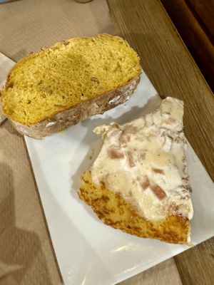 Tortilla carbonaraa  at Veggira in Bilbao