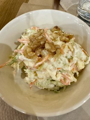 Coleslaww  at Veggira in Bilbao