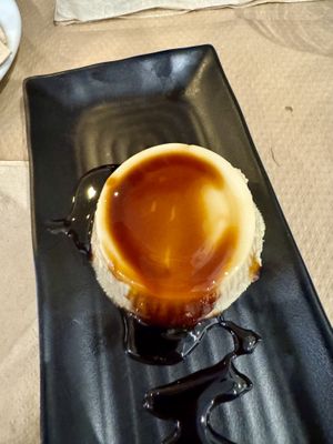 Flan  at Veggira in Bilbao