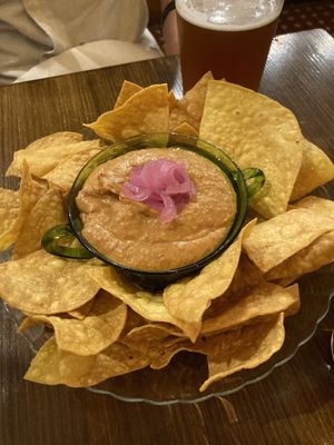 Unusually delicious hummus!  at Veggira in Bilbao