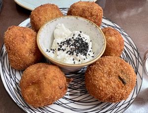 Croquetas   at Chia Chill Café in Madrid