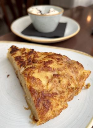 Tortilla   at Chia Chill Café in Madrid