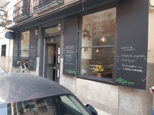 Exterior at Chia Chill Café in Madrid