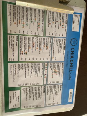   at Chia Chill Café in Madrid