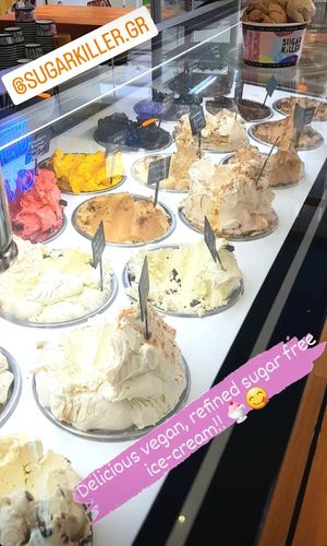 Ice cream at Sugar Killer in Athens