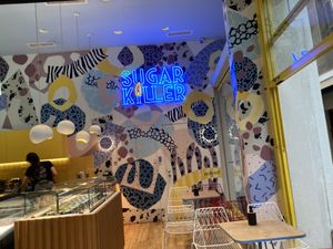 Inside venue at Sugar Killer in Athens