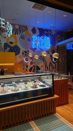 Inside at Sugar Killer in Athens