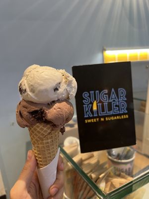 Milk chocolate and Oreo  at Sugar Killer in Athens