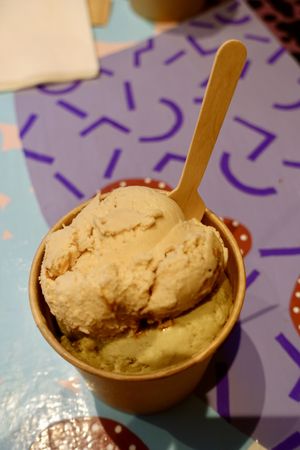 Biscuit Cinnamon, Pistacchio, and Baklava  at Sugar Killer in Athens