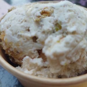 Baklava scoop at Sugar Killer in Athens