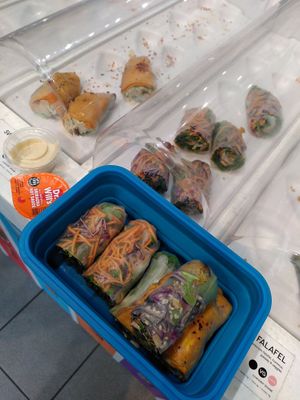 Delicious and in our own container, ready to board the Eurostar at Kaleido - St Pancras in North London