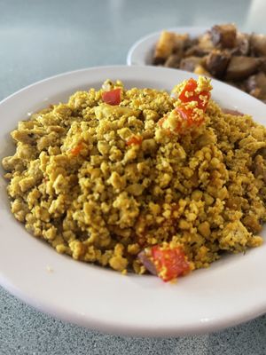 Tofu scramble   at Love n Light in St Louis