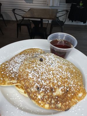 Blueberry pancakes  #Veganuary at Love n Light in St Louis