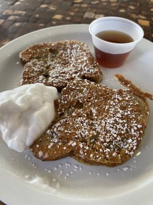French Toast (half order) #Veganuary at Love n Light in St Louis