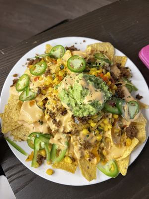 Nachos (special secret menu item)  at Love n Light in St Louis