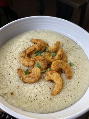 Shrimp n grits   at Love n Light in St Louis