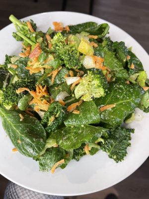 Kale salad   at Love n Light in St Louis