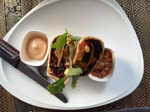 Seitan Bean wrap. at Poke Bowl in Koh Chang