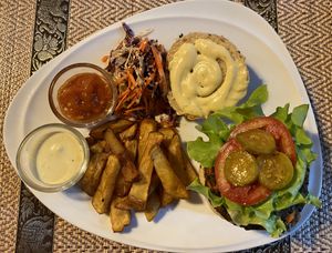 Poke Burger  at Poke Bowl in Koh Chang