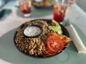 Gyros-Bowl  at Entrega430 X Veggiezz in Linz