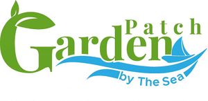 The logo  at Garden Patch by the Sea in Quincy