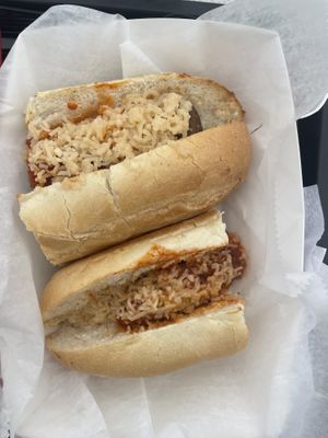 Meatball sub  at Garden Patch by the Sea in Quincy