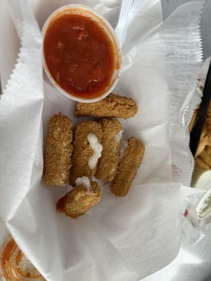 Mozzerella sticks  at Garden Patch by the Sea in Quincy