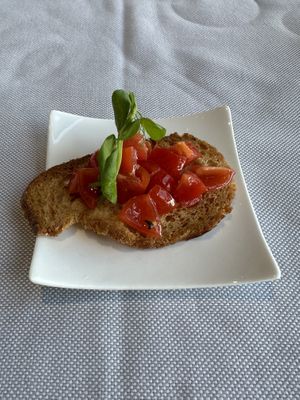 Amuse bouche  at Fiore di Pietra in Capolago