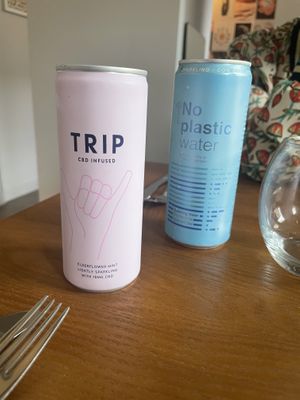 Trip and sparkling water  at BIG Sister in Nancy