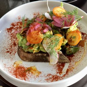 Avocado toast 🥑   at BIG Sister in Nancy