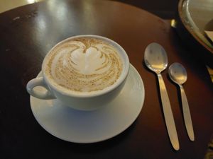 Chai latte at BIG Sister in Nancy