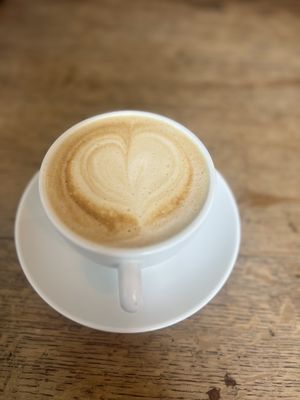 Oat latte #Veganuary at BIG Sister in Nancy