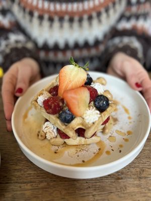 Waffle  #Veganuary at BIG Sister in Nancy