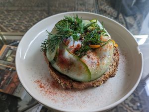 Avocado toast at BIG Sister in Nancy