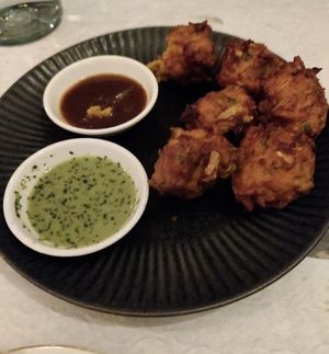 Vegtable Pakora at Himalaya Café in Old Saybrook