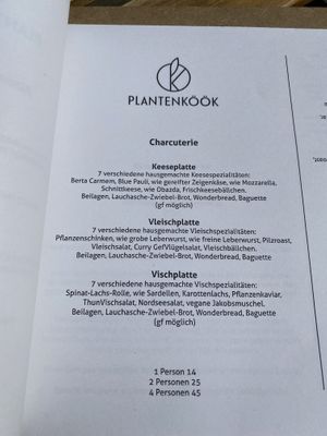 Diverse Platten  at Plantenköök in Bremen